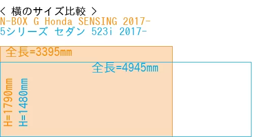 #N-BOX G Honda SENSING 2017- + 5シリーズ セダン 523i 2017-